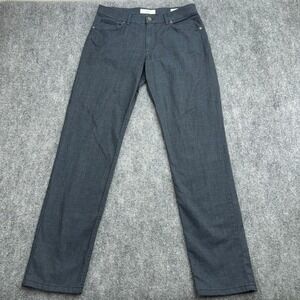 BRAX Feel Good Pants Mens 34x34 Cooper Fancy Blue Gray‎ Regular Fit Stretch
